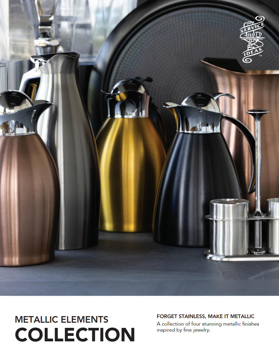 Service Ideas Metallic Elements Collection Catalog
