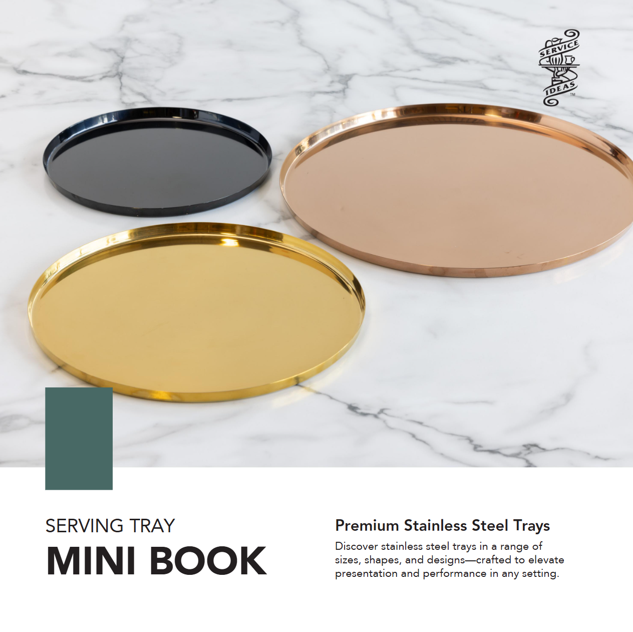 Service Ideas Premium Serving Trays Catalog