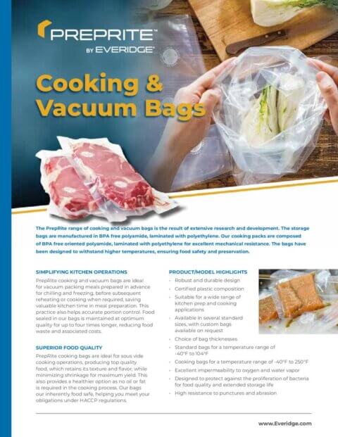 Prep Rite Cooking Bag Brochure