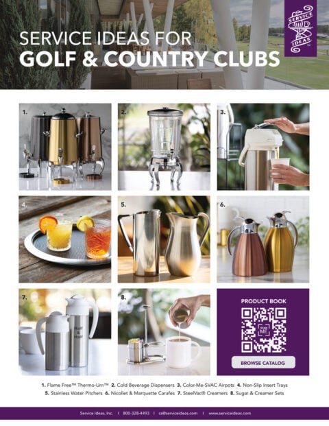 Service Ideas – Golf & Country Clubs