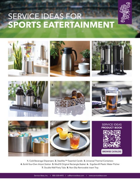 Service Ideas – Sports Eatertainment