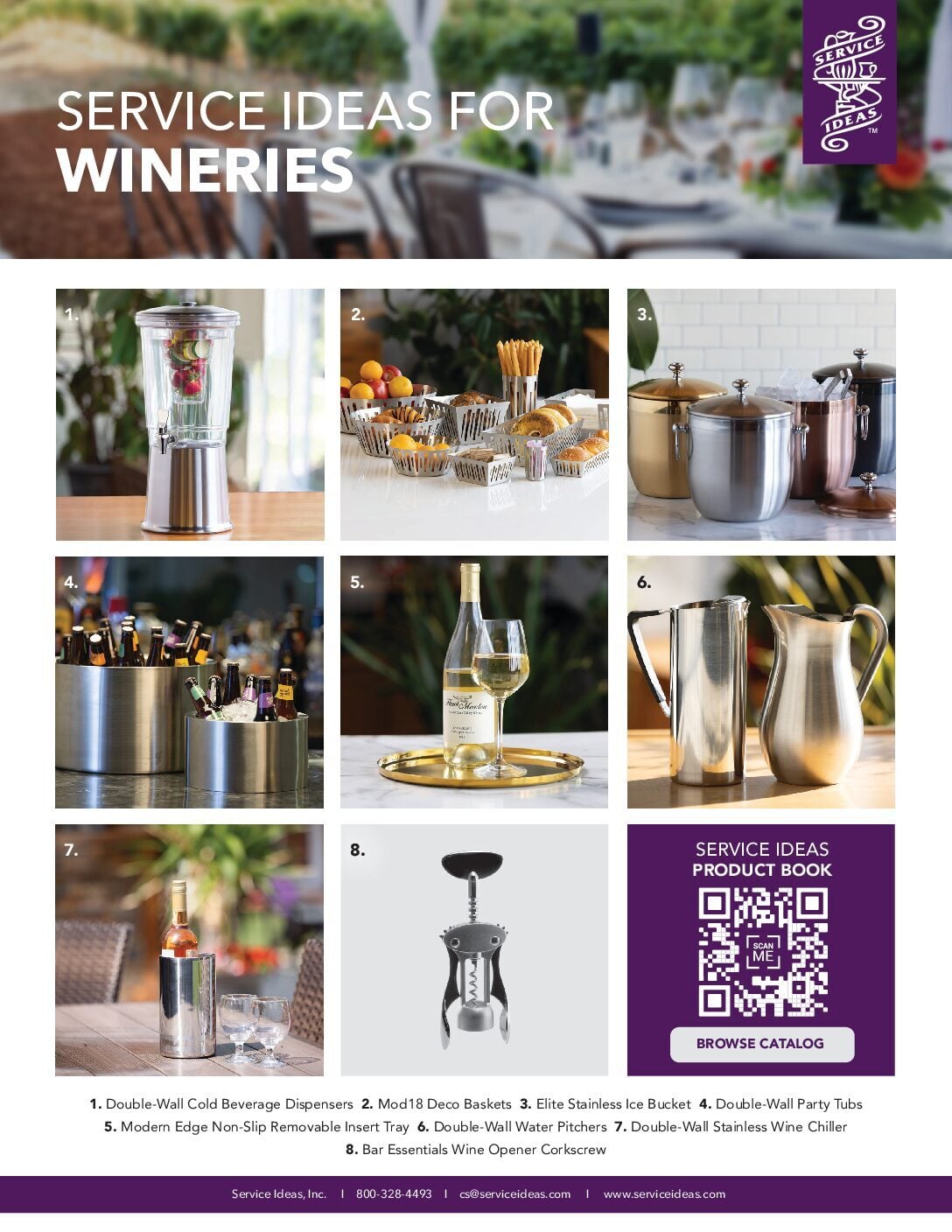 Service Ideas – Wineries