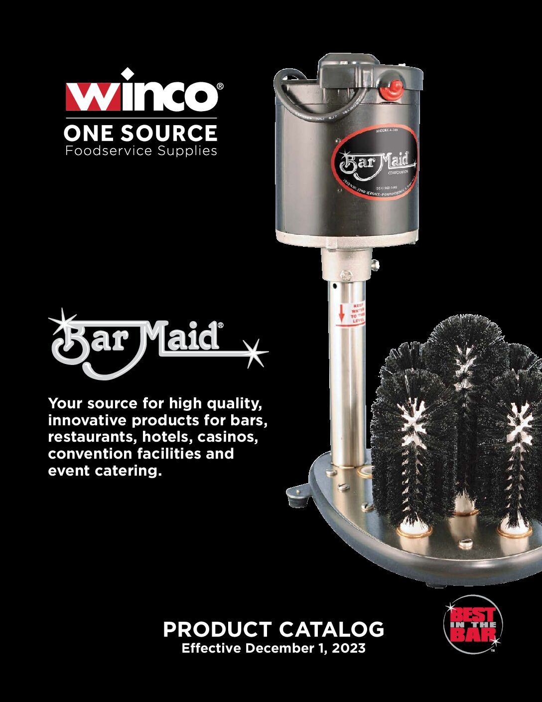 Bar Maid Catalog